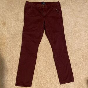 Women’s Burgundy Pants American Eagle